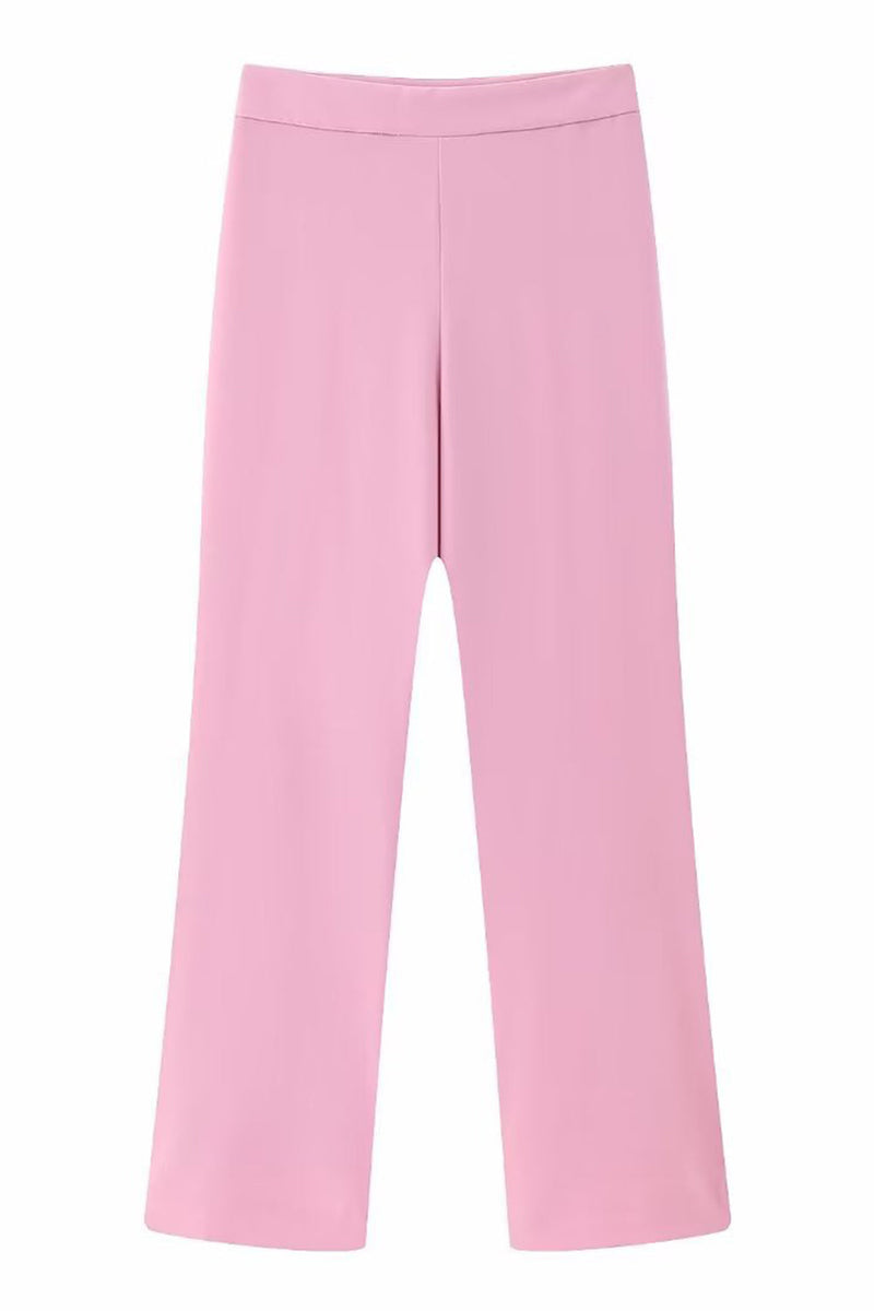 Load image into Gallery viewer, Pink Shawl Lapel One Button 2 Pieces Women Suits
