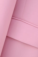 Load image into Gallery viewer, Pink Shawl Lapel One Button 2 Pieces Women Suits