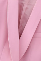 Load image into Gallery viewer, Pink Shawl Lapel One Button 2 Pieces Women Suits