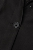 Load image into Gallery viewer, Black Cut-out Slim Fit Women Party Blazer