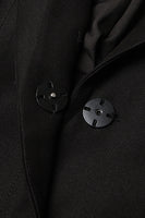 Load image into Gallery viewer, Black Cut-out Slim Fit Women Party Blazer