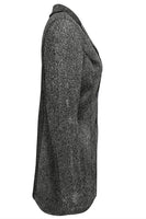 Load image into Gallery viewer, Glitter Pink Notched Lapel Women Blazer