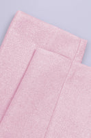 Load image into Gallery viewer, Glitter Pink Notched Lapel Women Blazer