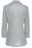 Load image into Gallery viewer, Glitter Pink Notched Lapel Women Blazer