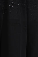 Load image into Gallery viewer, Sparkly Black Notched Lapel Women Blazer with Beading