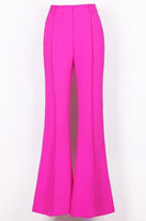 Load image into Gallery viewer, Fuchsia One Button Peak Lapel Women Suits