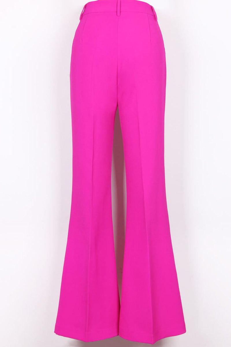 Load image into Gallery viewer, Fuchsia One Button Peak Lapel Women Suits