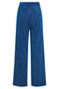 Load image into Gallery viewer, Ink Blue Notched Lapel Stripes Women Party Suits