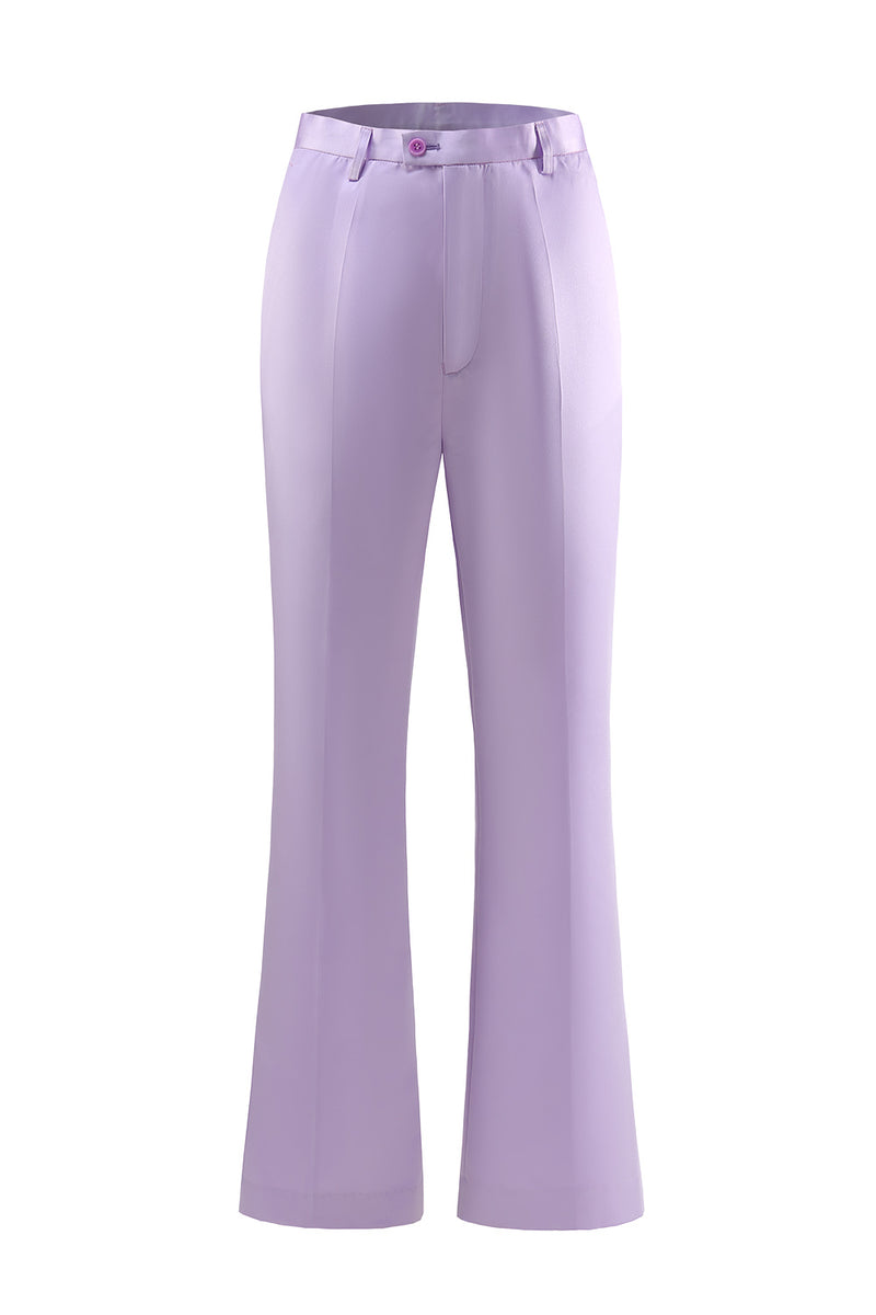 Load image into Gallery viewer, Purple 2 Pieces Peak Lapel Women Party Suits