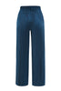 Load image into Gallery viewer, Peacock Blue Stripe Notched Lapel 2 Pieces Women Party Suits with Belt