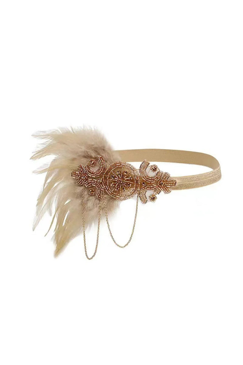 Load image into Gallery viewer, Apricot 1920s Party Accessories Five Piece Sets