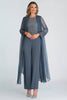 Load image into Gallery viewer, 2 Piece Twilight Sparkly Chiffon Prom Jumpsuit with Jacket