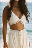 Load image into Gallery viewer, Boho 2-Piece White Sheath Deep V-Neck Engagement Dress