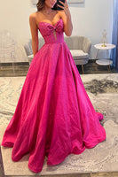 Load image into Gallery viewer, Princess Sparkly Black Beaded Ball Gown Long Prom Dress