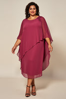 Load image into Gallery viewer, Desert Rose Chiffon A Line Long Mother of the Bride Dress