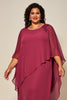 Load image into Gallery viewer, Desert Rose Chiffon A Line Long Mother of the Bride Dress