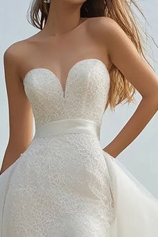 Ivory Short Sweetheart Bodycon Graduation Dress