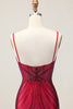 Load image into Gallery viewer, Sparkly Royal Blue Short Backless Tight Prom Dress with Beading