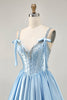 Load image into Gallery viewer, Sparkly Fuchsia Corset Short Prom Dress with Rhinestones