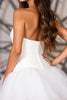 Load image into Gallery viewer, A Line White Tulle Sweetheart Short Prom Dress