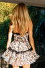 Load image into Gallery viewer, Khaki Sweetheart Leopard Printed Short Prom Dress with Ruffles