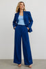 Load image into Gallery viewer, 2 Piece Dark Blue Notched Lapel Business Suits with Pockets