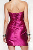 Load image into Gallery viewer, Fuchsia Strapless Tight Short Prom Dress with Slit