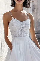 Load image into Gallery viewer, Ivory Corset Tulle Maxi Rehearsal Dinner Dress with Lace