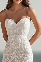 Load image into Gallery viewer, Ivory Lace Bodycon Midi Engagemnt Dress with Slit