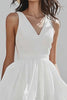 Load image into Gallery viewer, Ivory Boho High-Low A Line Western Wedding Dress
