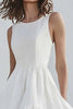 Load image into Gallery viewer, Ivory High-Low A Line Boho Western Wedding Dress