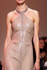 Load image into Gallery viewer, Sparkly Champagne Halter Sequin Backless Long Evening Dress