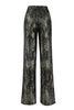 Load image into Gallery viewer, 2 Piece Peak Lapel Black and Gold Women Prom Suits