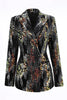 Load image into Gallery viewer, Sparkly 2 Piece Black Sequin Peak Lapel Women Prom Suits
