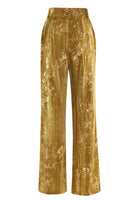 Load image into Gallery viewer, Sparkly 2 Piece Yellow Peak Lapel One Button Women Prom Suits