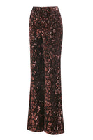 Load image into Gallery viewer, 2 Piece Sparkly Coffee Sequin Peak Lapel Women Prom Suits with Sash