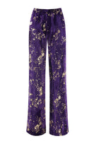 Load image into Gallery viewer, 2 Piece Sparkly Purple Notched Lapel Women Prom Suits