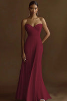 Load image into Gallery viewer, Sweetheart Ivory Pleated Maxi Wedding Reception Dress