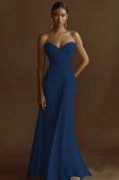 Load image into Gallery viewer, Sweetheart Ivory Pleated Maxi Wedding Reception Dress