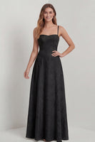 Load image into Gallery viewer, Sage Green Floral Corset A Line Spaghetti Straps Formal Dress