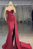 Load image into Gallery viewer, Sparkly Black Mermaid Sweetheart Long Corset Prom Dress with Beading