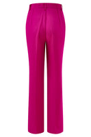 Load image into Gallery viewer, 2 Piece Dark Fuchsia Notched Lapel Women Prom Suits