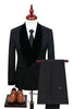 Load image into Gallery viewer, Sparkly 2 Piece Navy Shawl Lapel Prom Men&#39;s Suits