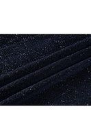 Load image into Gallery viewer, Sparkly 2 Piece Navy Shawl Lapel Prom Men&#39;s Suits