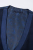 Load image into Gallery viewer, Sparkly Black 3 Piece Prom Men&#39;s Suits with Rhinestones