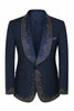 Load image into Gallery viewer, Sparkly Black 3 Piece Prom Men&#39;s Suits with Rhinestones