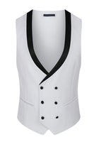 Load image into Gallery viewer, Sparkly Black 3 Piece Prom Men&#39;s Suits with Rhinestones