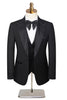 Load image into Gallery viewer, 3 Piece One Button Ivory Prom Men&#39;s Suits with Pockets