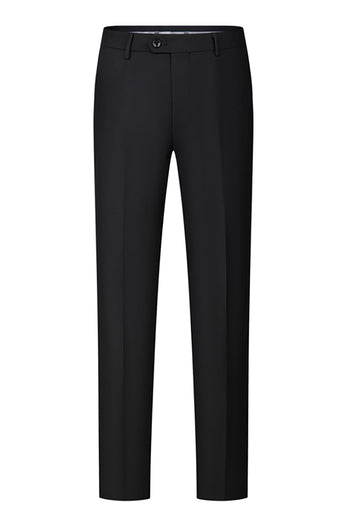 3 Piece One Button Ivory Prom Men's Suits with Pockets
