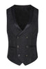 Load image into Gallery viewer, 3 Piece Dark Green Shawl Lapel Jacquard Prom Men&#39;s Suits